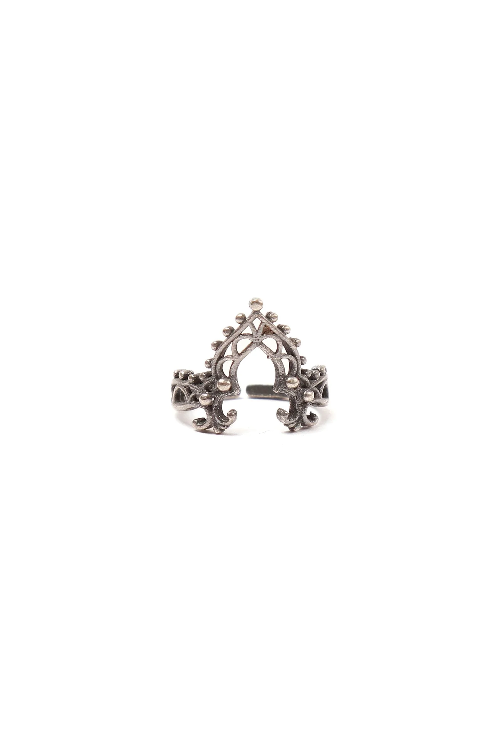 Set of 4: Dhruvi Silver Brass Toering - Image 5